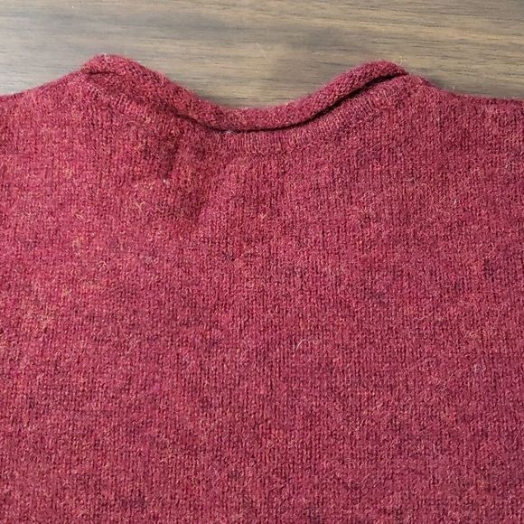 Bob Timberlake 100% Wool Beaded Flowers Floral Sweater Bell Sleeves‎ Crew Neck M - Picture 9 of 9